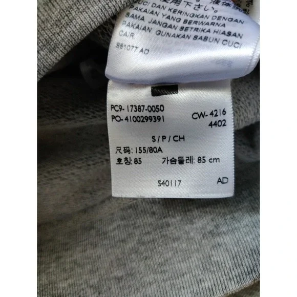 Levis Long Sleeve Sweatshirt  Levis Strauss Batwing Vintage Styled Gray Size‎ S - Picture 6 of 8
